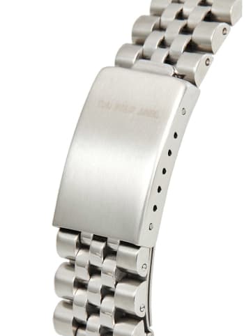 U.S. Polo Assn. Quarzuhr in Silber/ Grün