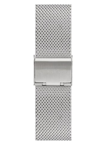 U.S. Polo Assn. Quarzuhr in Silber/ Dunkelgrün