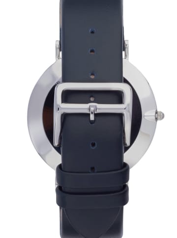 U.S. Polo Assn. Quarzuhr in Dunkelblau/ Silber