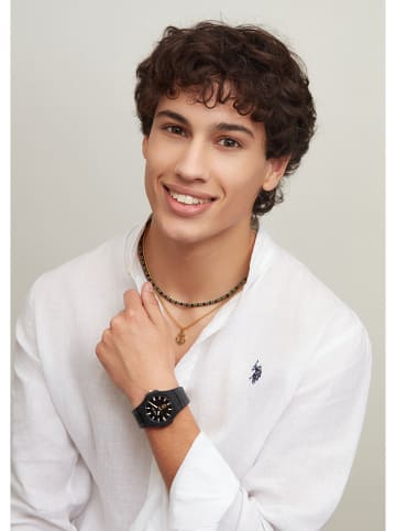 U.S. Polo Assn. Kwartshorloge zwart