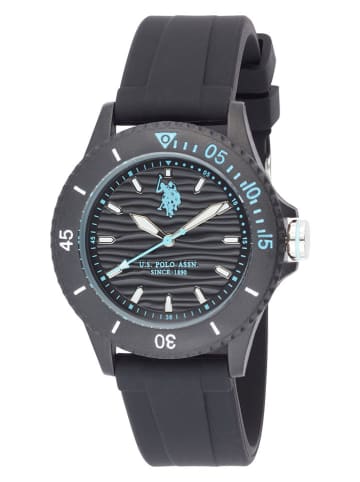 U.S. Polo Assn. Kwartshorloge zwart