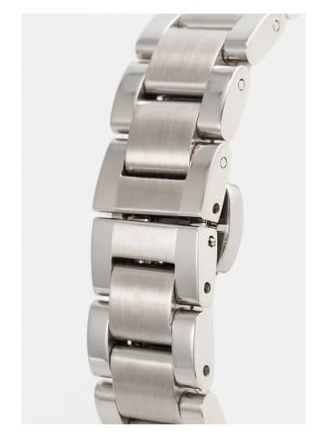 U.S. Polo Assn. Quarzuhr in Silber/ Weiß