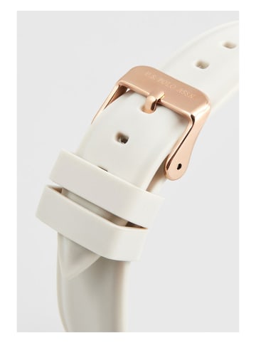 U.S. Polo Assn. Kwartshorloge wit