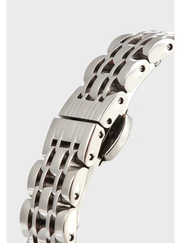 U.S. Polo Assn. Kwartshorloge zilverkleurig/wit