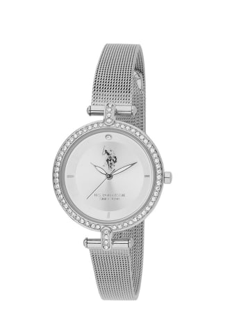 U.S. Polo Assn. Quarzuhr in Silber