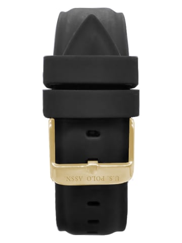 U.S. Polo Assn. Kwartshorloge zwart