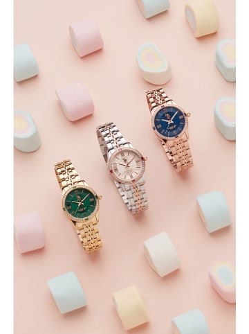 U.S. Polo Assn. Quarzuhr in Silver/ Roségold