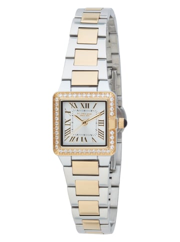 U.S. Polo Assn. Kwartshorloge zilverkleurig/goudkleurig