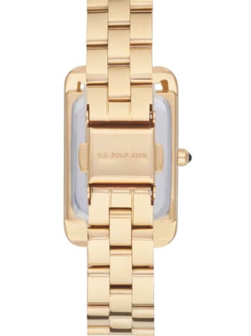 U.S. Polo Assn. Kwartshorloge goudkleurig/crème