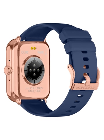U.S. Polo Assn. Smartwatch donkerblauw/roségoudkleurig