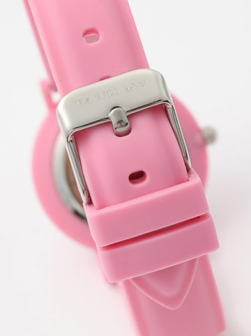 U.S. Polo Assn. Kwartshorloge lichtroze/wit