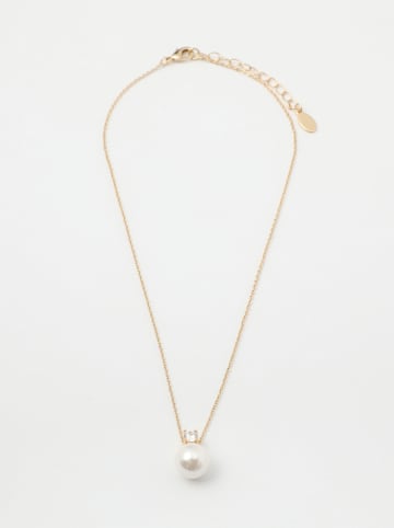 U.S. Polo Assn. Pozłacany naszyjnik z zawieszką - dł. 38 cm