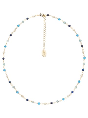 U.S. Polo Assn. Vergulde ketting met edelstenen - (L)36,5 cm