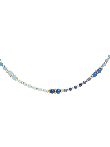 U.S. Polo Assn. Vergulde ketting met edelstenen - (L)36 cm