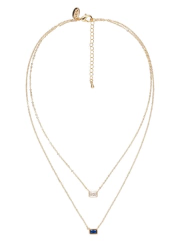 U.S. Polo Assn. Vergulde ketting met edelstenen - (L)37 cm