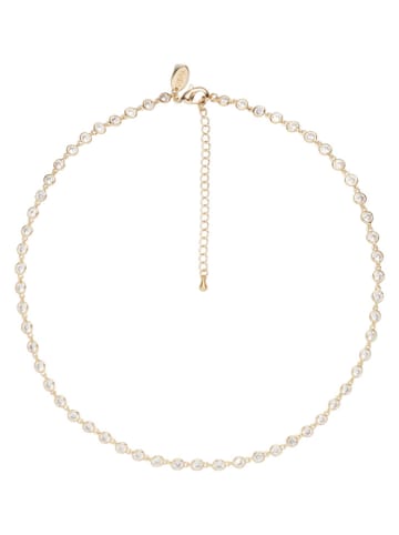 U.S. Polo Assn. Vergulde ketting met edelstenen - (L)37 cm