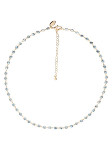 U.S. Polo Assn. Vergulde ketting met edelstenen - (L)37 cm