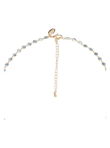 U.S. Polo Assn. Vergulde ketting met edelstenen - (L)37 cm