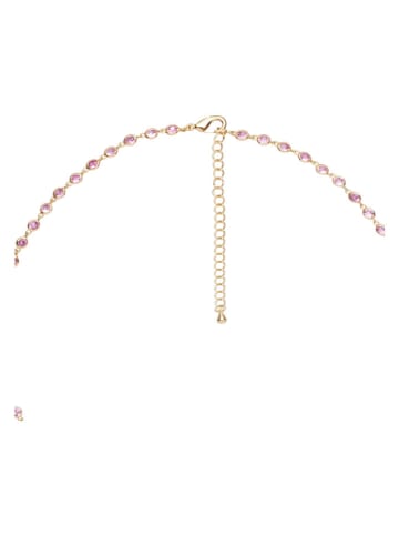 U.S. Polo Assn. Vergulde ketting met edelstenen - (L)37 cm