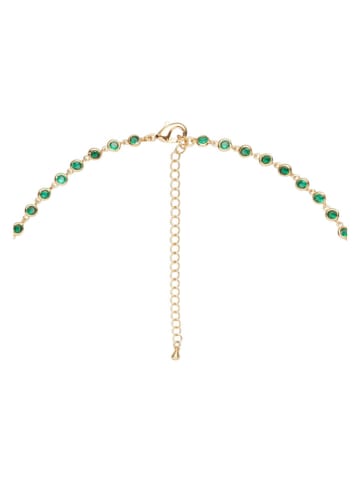 U.S. Polo Assn. Vergulde ketting met edelstenen - (L)37 cm