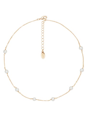 U.S. Polo Assn. Vergulde ketting met parels - (L)37 cm