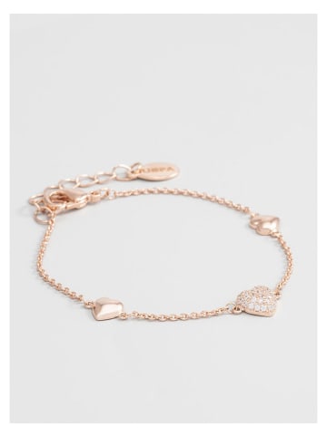 U.S. Polo Assn. Rosévergulde armband met kristallen