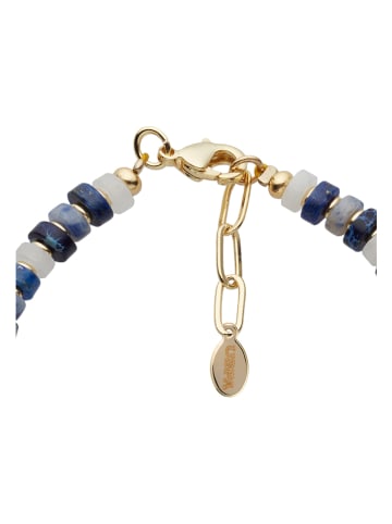 U.S. Polo Assn. Vergold. Armkette mit Edelsteinen