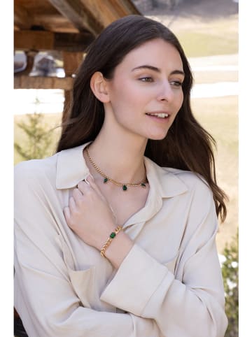 U.S. Polo Assn. Pozłacana bransoletka z elementem ozdobnym