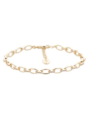 U.S. Polo Assn. Vergulde armband met edelstenen