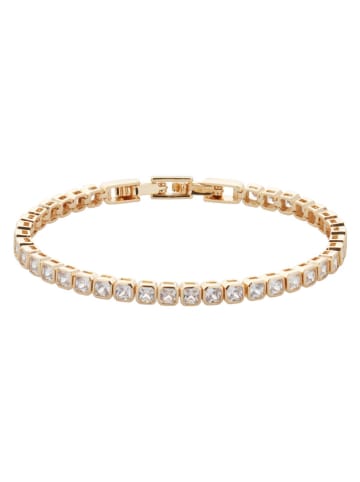 U.S. Polo Assn. Pozłacana bransoletka z kamieniami ozdobnymi