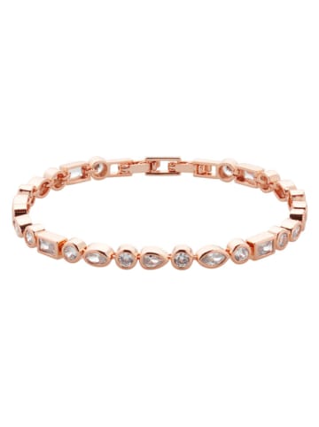 U.S. Polo Assn. Rosévergulde armband met edelstenen