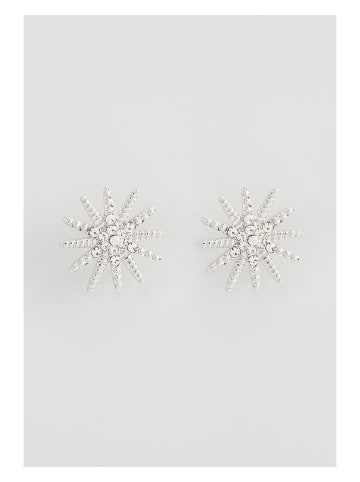 U.S. Polo Assn. Kolczyki-wkrętki z kryształami