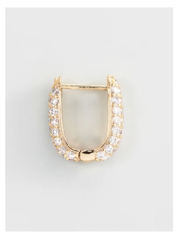 U.S. Polo Assn. Pozłacane kolczyki z kryształami