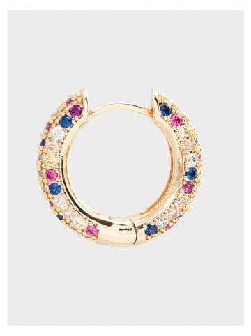 U.S. Polo Assn. Vergold. Creolen mit Kristallen