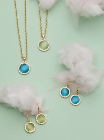 U.S. Polo Assn. Vergold. Ohrringe mit Kristallen