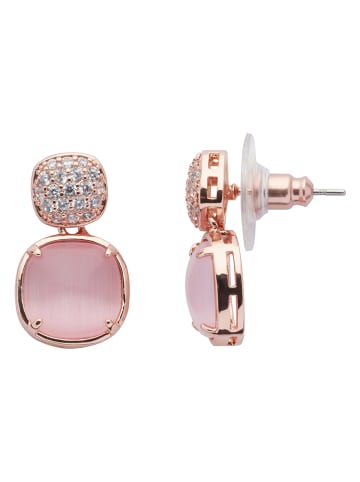 U.S. Polo Assn. Vergulde oorstekers met kristallen