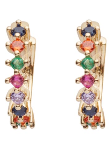 U.S. Polo Assn. 3er-Set: Creolen mit Kristallen