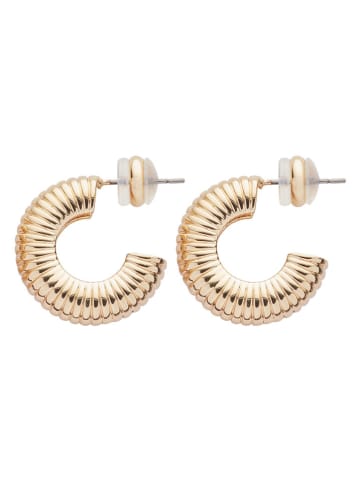 U.S. Polo Assn. Pozłacane kolczyki-kreole