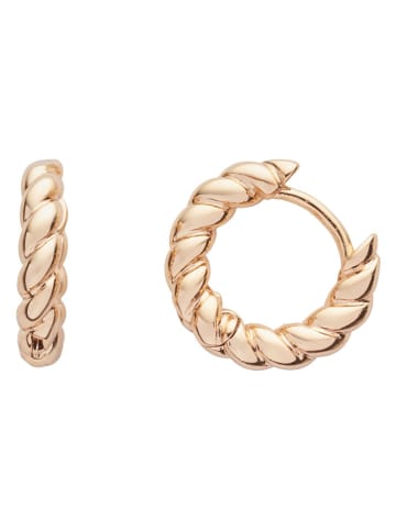 U.S. Polo Assn. Pozłacane kolczyki-kreole