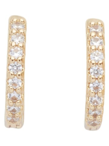 U.S. Polo Assn. 3er-Set: Vergold. Creolen mit Kristallen