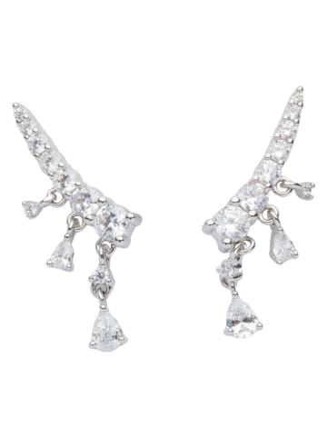 U.S. Polo Assn. 3-delige set: gecoate oorringen met kristallen