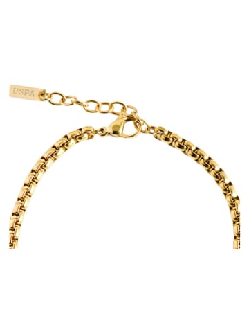 U.S. Polo Assn. Vergulde armband met sierelementen