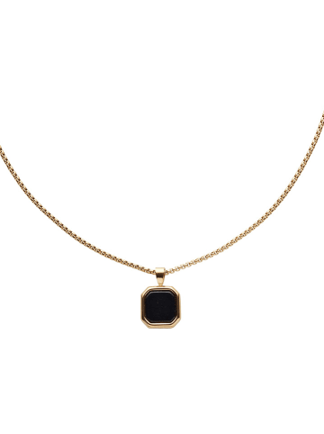 U.S. Polo Assn. Vergulde ketting met edelsteen - (L)50 cm