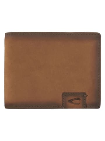 Camel Active Leren portemonnee "Cordoba" lichtbruin - (B)10 x (H)12,7 x (D)1,5 cm