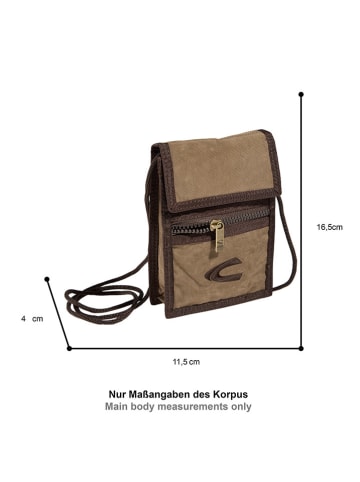 Camel Active Portemonnee "Journey" taupe - (B)11,5 x (H)16,5 x (D)1 cm