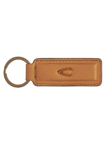 Camel Active Leren sleutelhanger lichtbruin - (L)9,5 cm x (H)3 x (D)0,4 cm