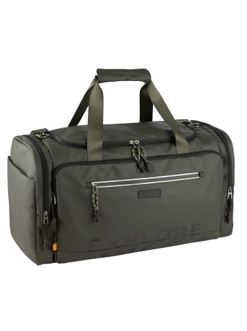 Camel Active Weekendtas "Explore" donkergroen - (B)56 x (H)29 x (D)28 cm