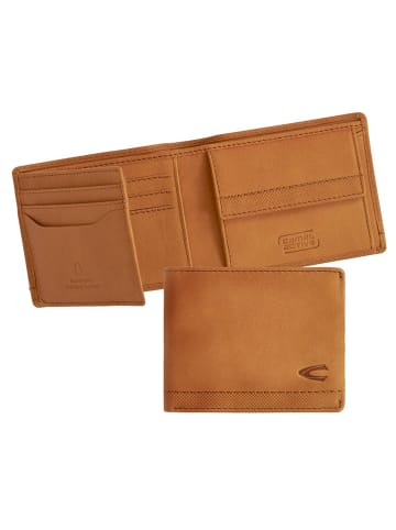 Camel Active Leder-Geldbörse "Nimbus" in Camel - (B)11 x (H)8,5 x (T)2 cm