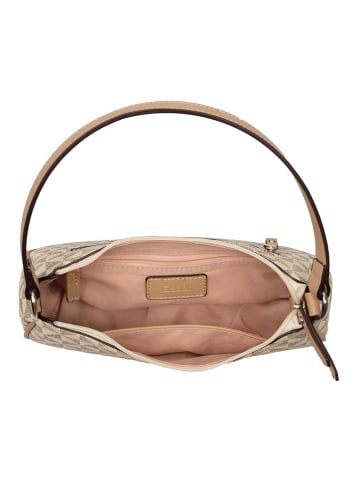 Gabor Bags Schoudertas "Barina" crème/lichtbruin - (B)27 x (H)16 x (D)9 cm