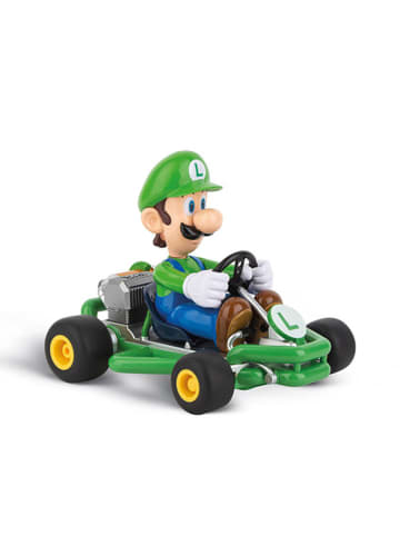 Carrera Radiografisch bestuurbare auto "Mario Kart - Pipe Kart, Luigi" - vanaf 6 jaar